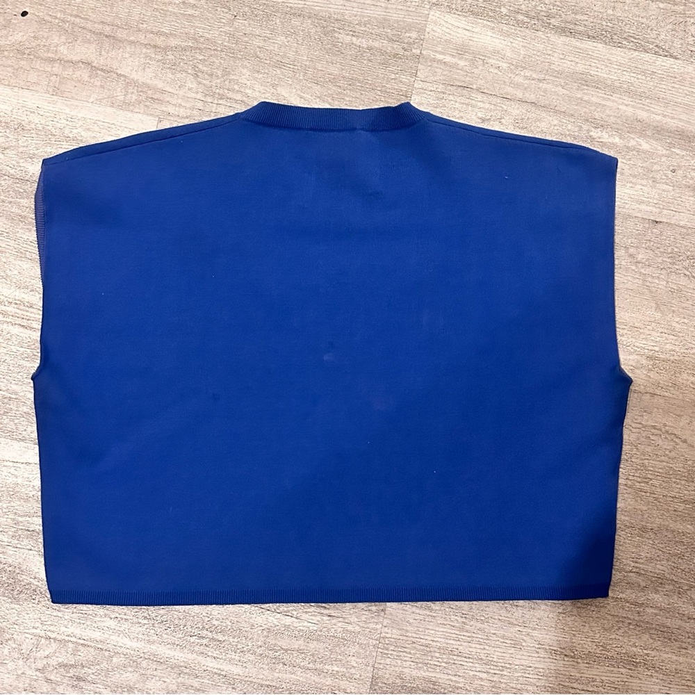 Prada Blue Crop Top - Picture 4 of 4